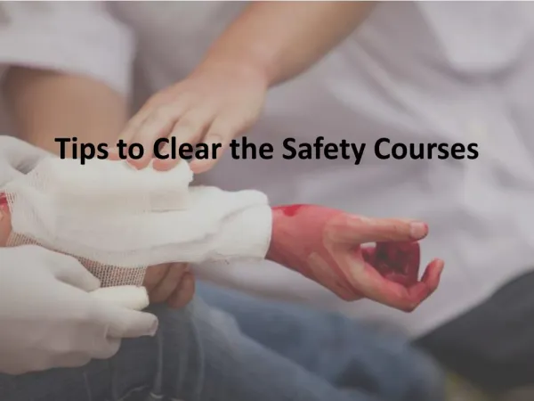 Fire and safety course in Chennai