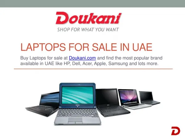 Laptops for sale in UAE - Doukani
