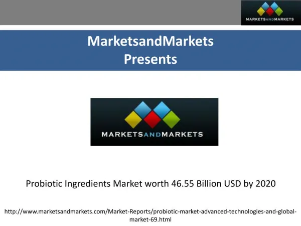 Probiotic ingredients market