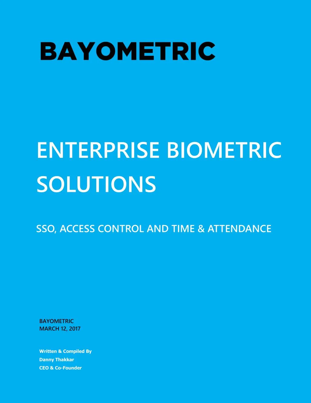 enterprise biometric solutions