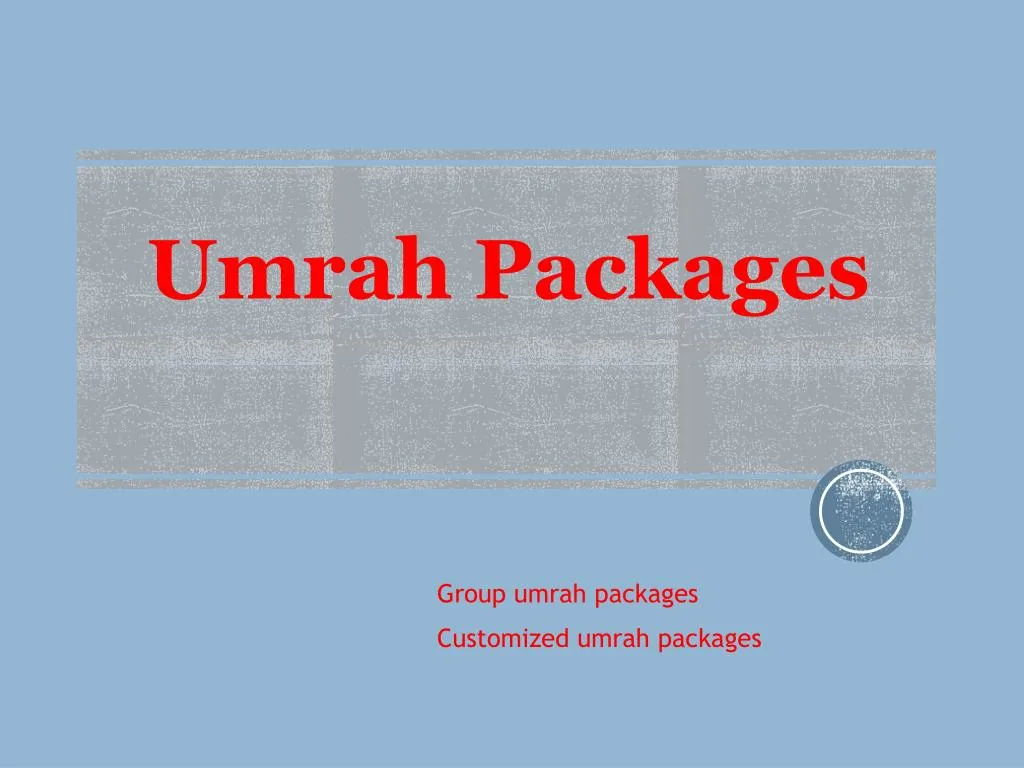 umrah packages