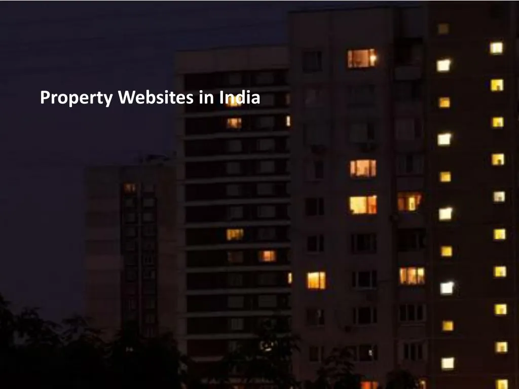 property websites in india