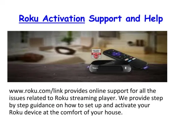 Easy steps for activate Roku.Com/Link & Enter Roku Code