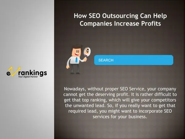 How SEO Outsourcing Can Help Companies Increase Profits
