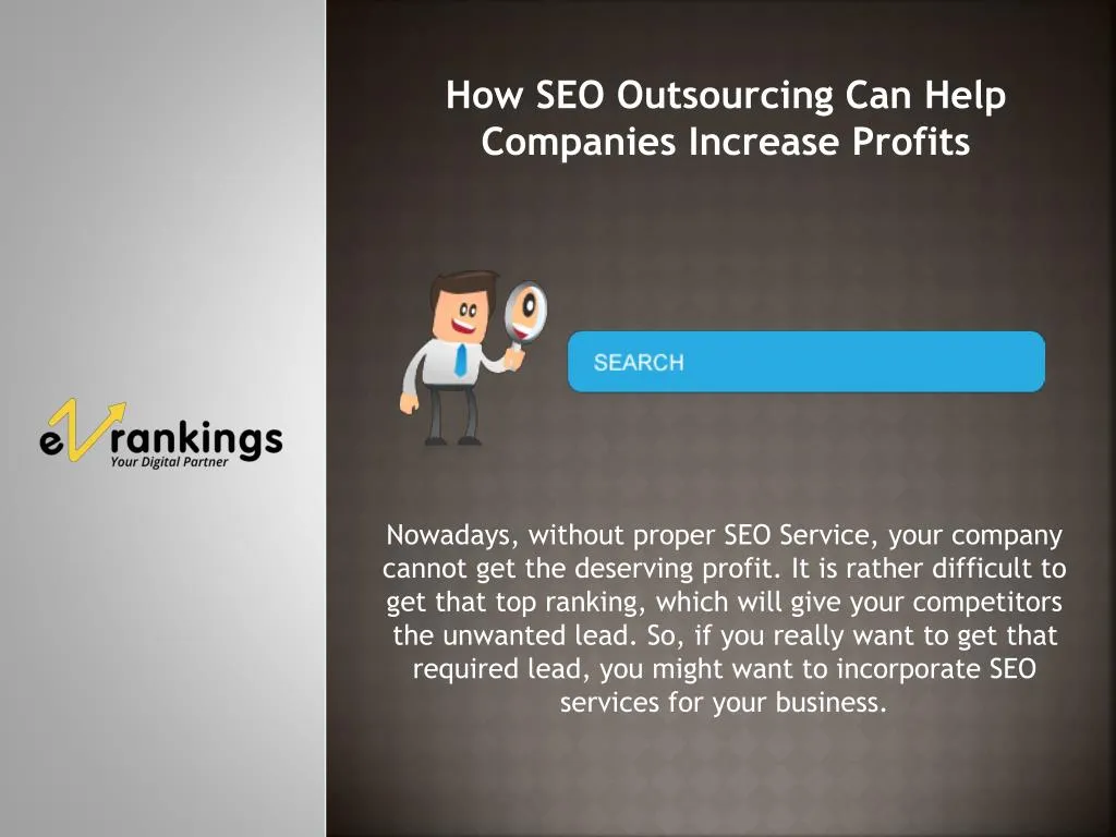 how seo outsourcing can help companies increase