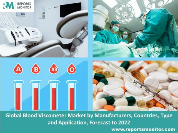 Top Manufacturers Blood Viscometer Forcast -2022