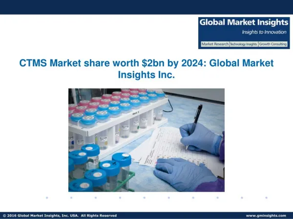 CTMS Market share to reach $2bn by 2024