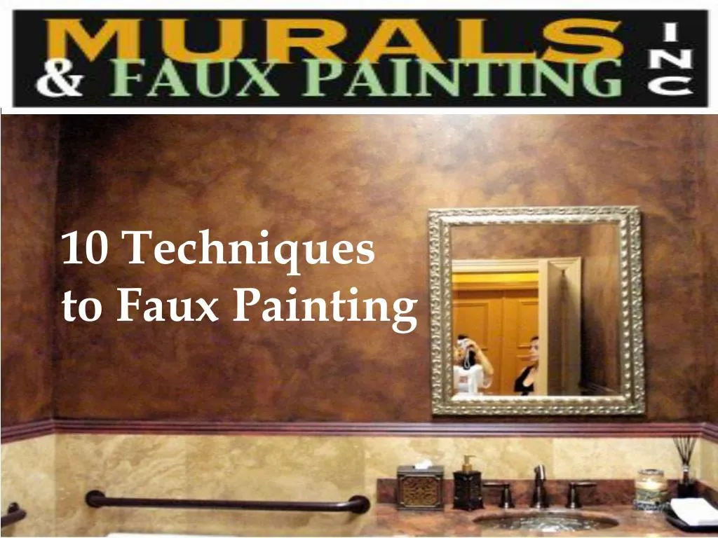 10 techniques to faux painting