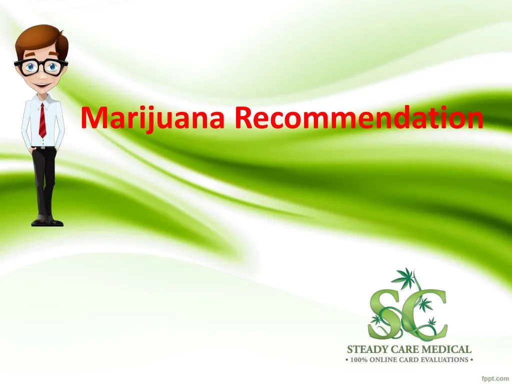 marijuana recommendation