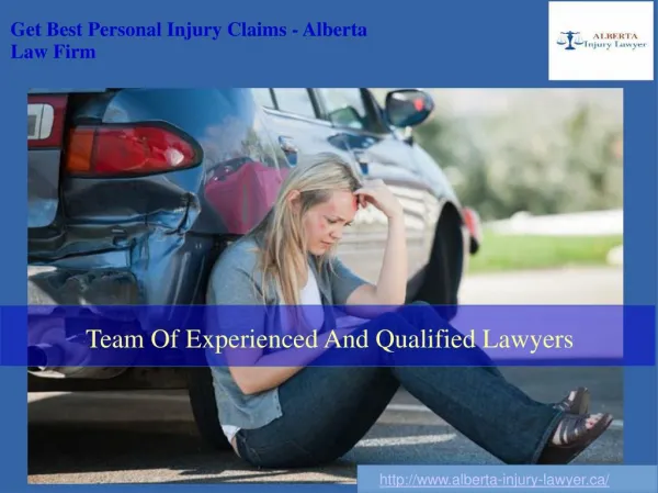 Get Best Personal Injury Claims - Alberta Law Firm