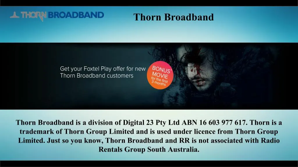 thorn broadband