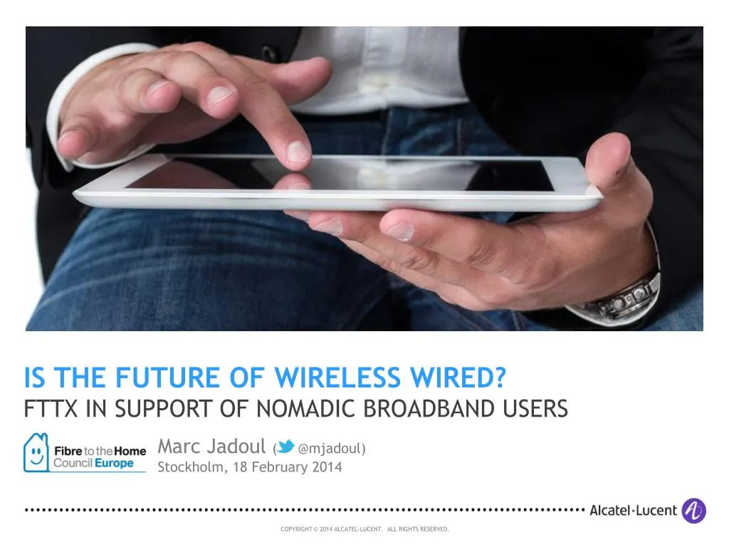 is the future of wireless wired fttx in support