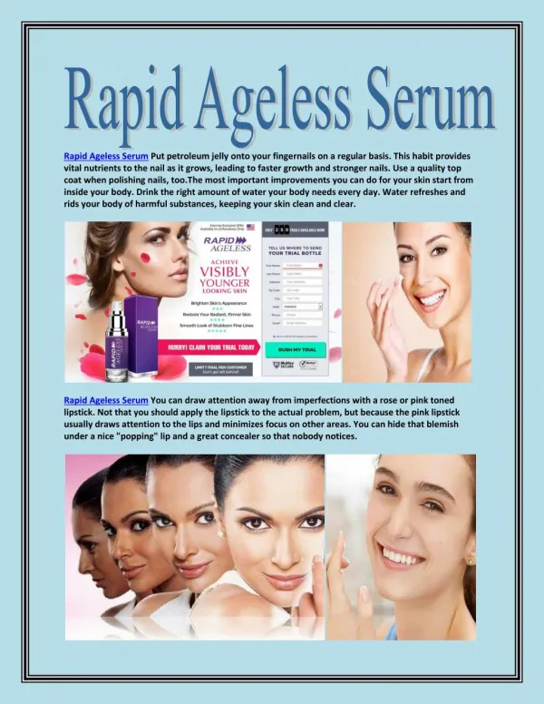 http://www.supplements4news.com/rapid-ageless-serum/