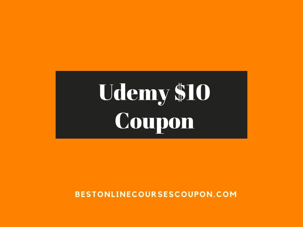 udemy 10 coupon
