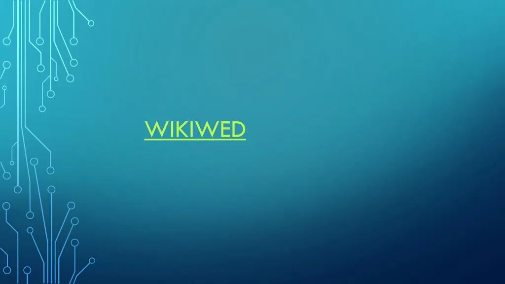 wikiwed