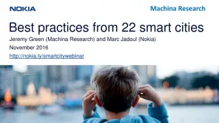 Smart Cities webinar (2016) - slide 1