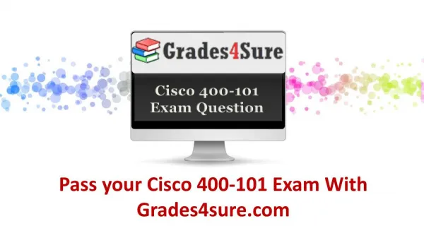 Pass your Cisco 400-101 Exam With Dumps