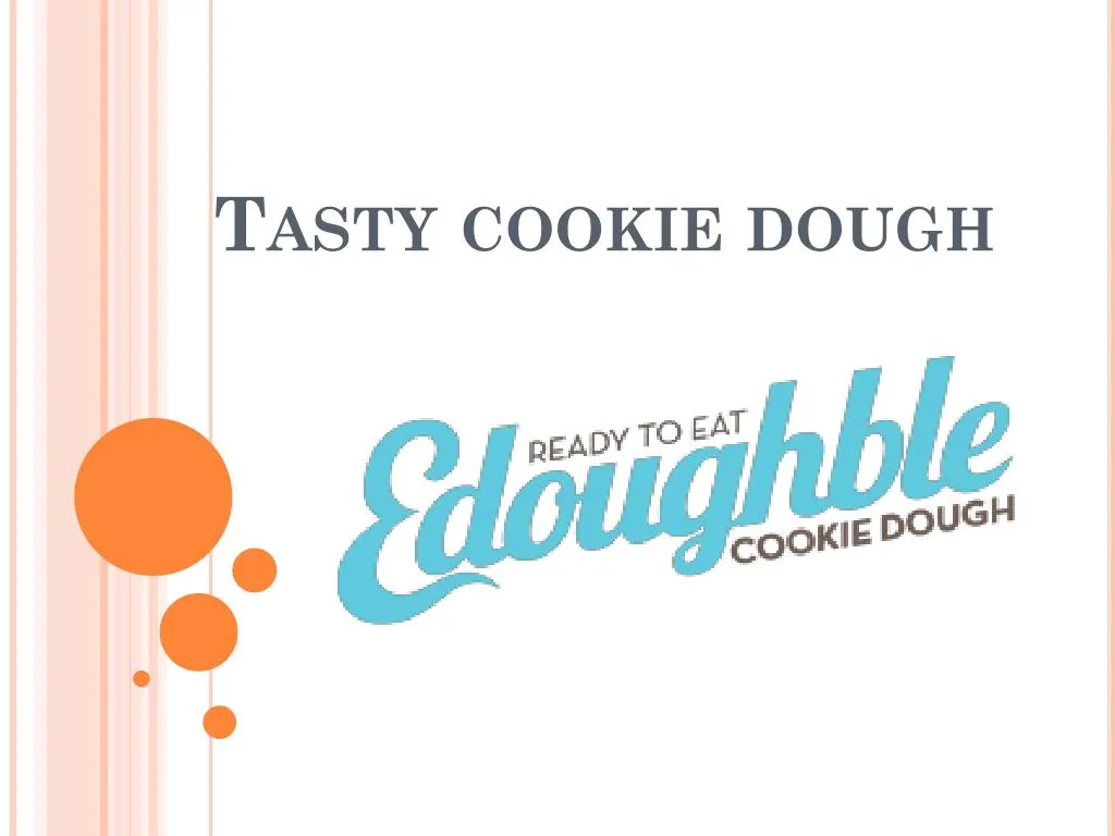 tasty cookie dough