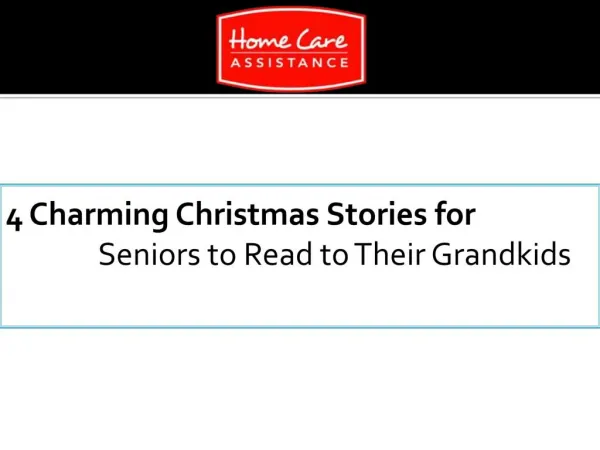 4 Charming Christmas Stories for Seniors to Read to Their Grandkids