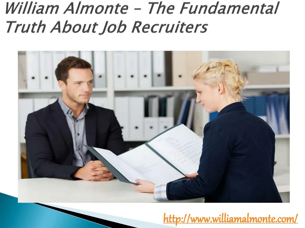 william almonte the fundamental truth about job recruiters