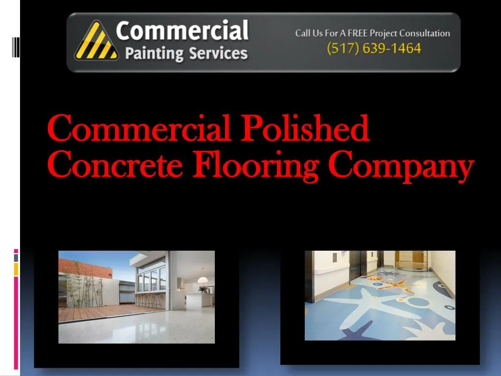 commercial polished concrete flooring company