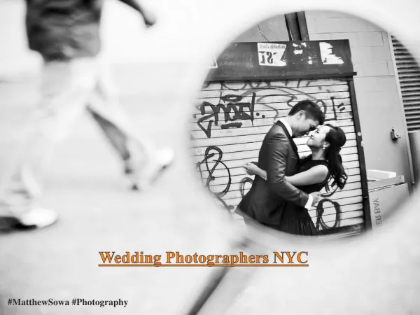 Wedding Photographers NYC - Matthew Sowa Photography