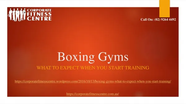 Boxing Gyms: What to Expect When You Start Training