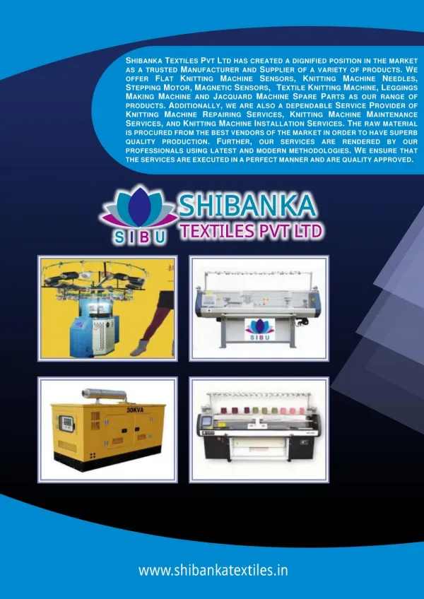 Shibanka Textiles Pvt. Ltd. West Bengal India