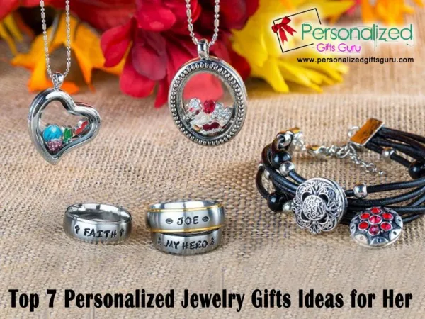 Top 7 personalized jewelry gifts ideas for her
