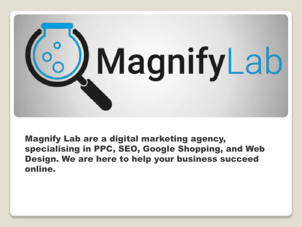 magnify lab are a digital marketing agency