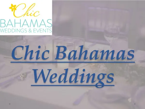 Chic bahamas weddings - Bahamas Beach Wedding