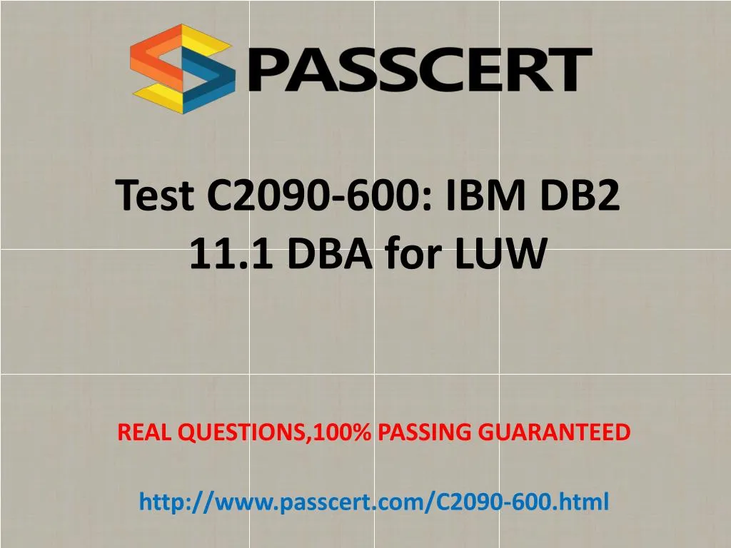 test c2090 600 ibm db2 11 1 dba for luw