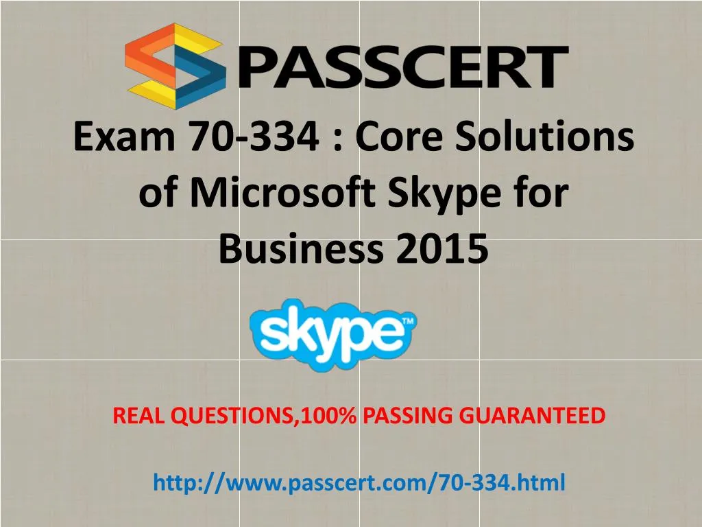 exam 70 334 core solutions of microsoft skype for business 2015