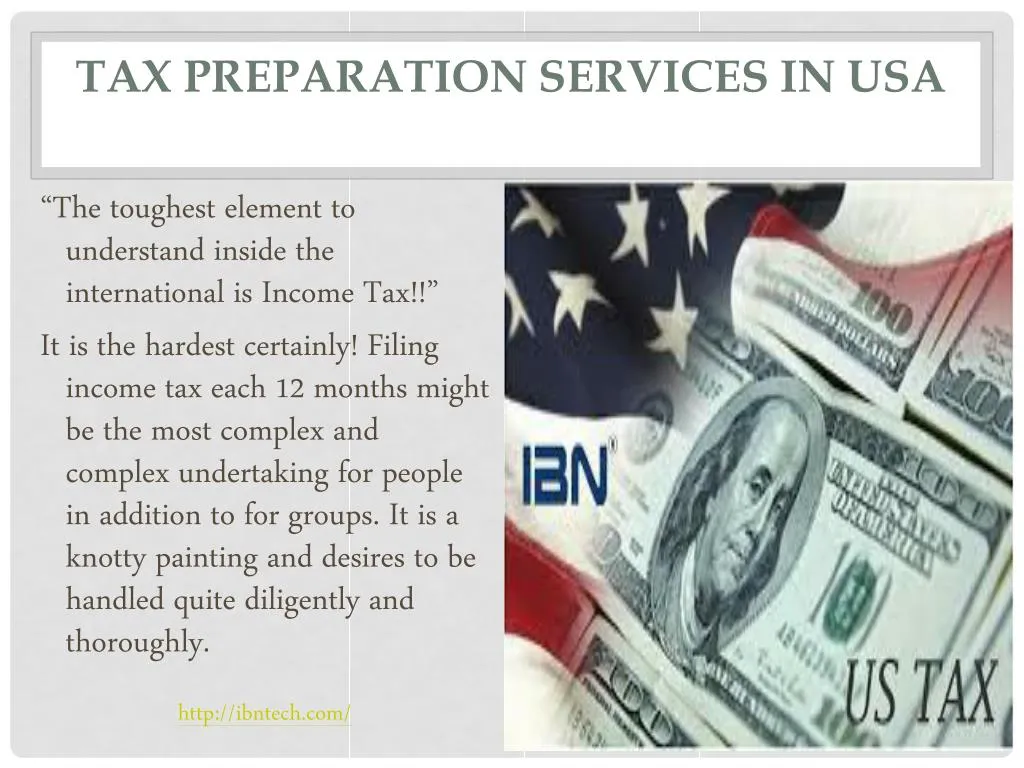 tax preparation services in usa