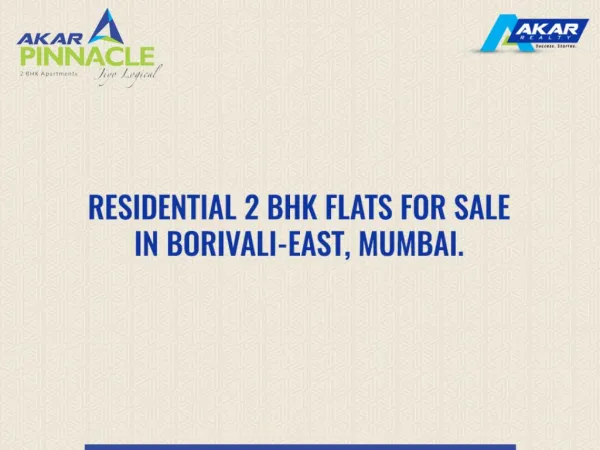 Residential 2 BHK Flats
