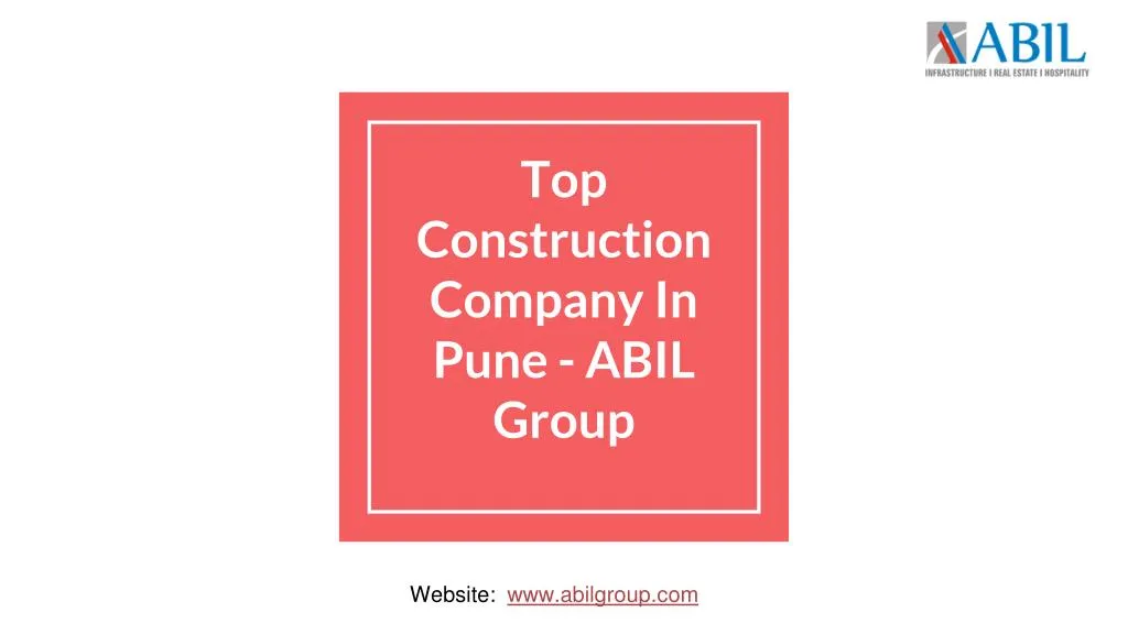 top construction company in pune abil group