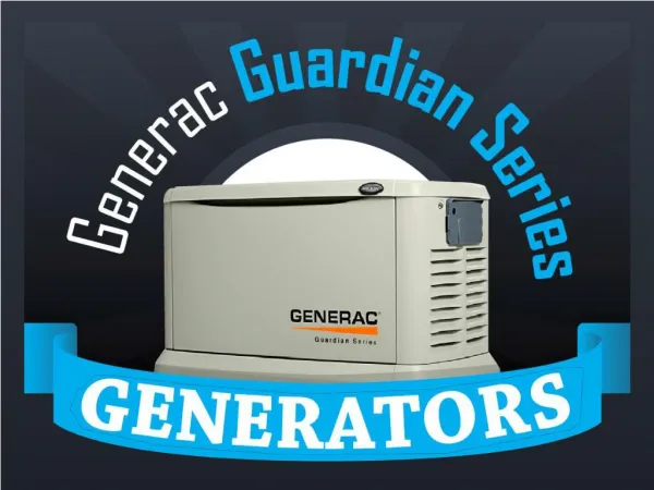 Generac Gaurdian Series Generators - pencoelectricalcontractor.com