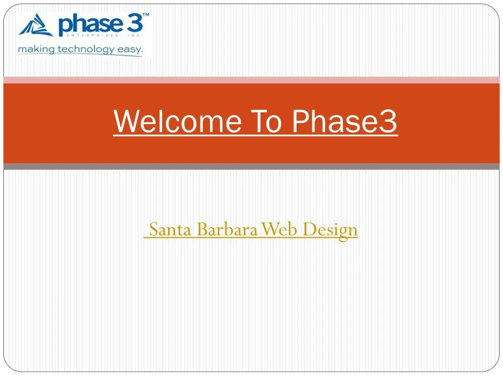 welcome to phase3