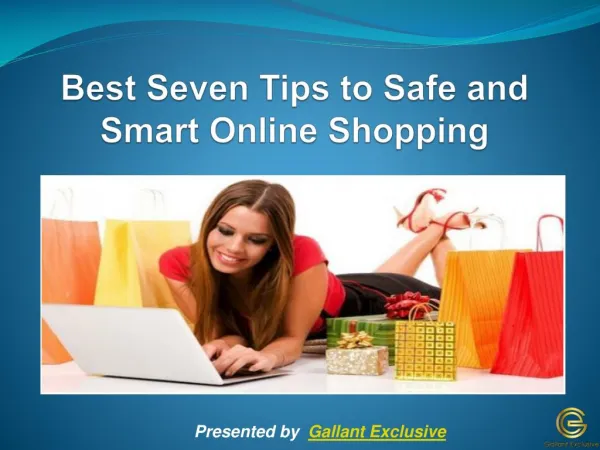 Best Seven Tips to Safe and Smart online Shopping