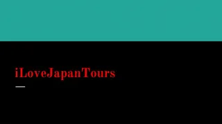 Traveling to Japan - slide 1