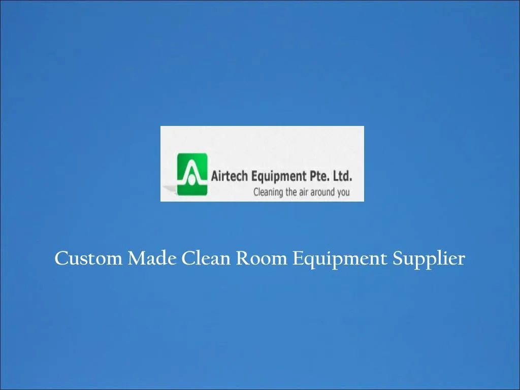 custom made clean room equipment supplier