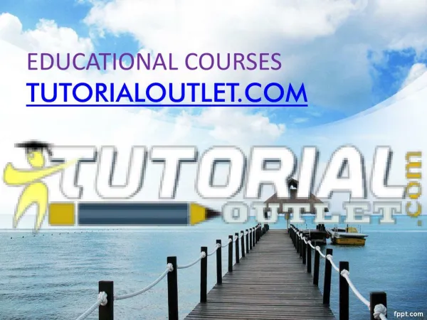 educational courses/tutorialoutlet.com