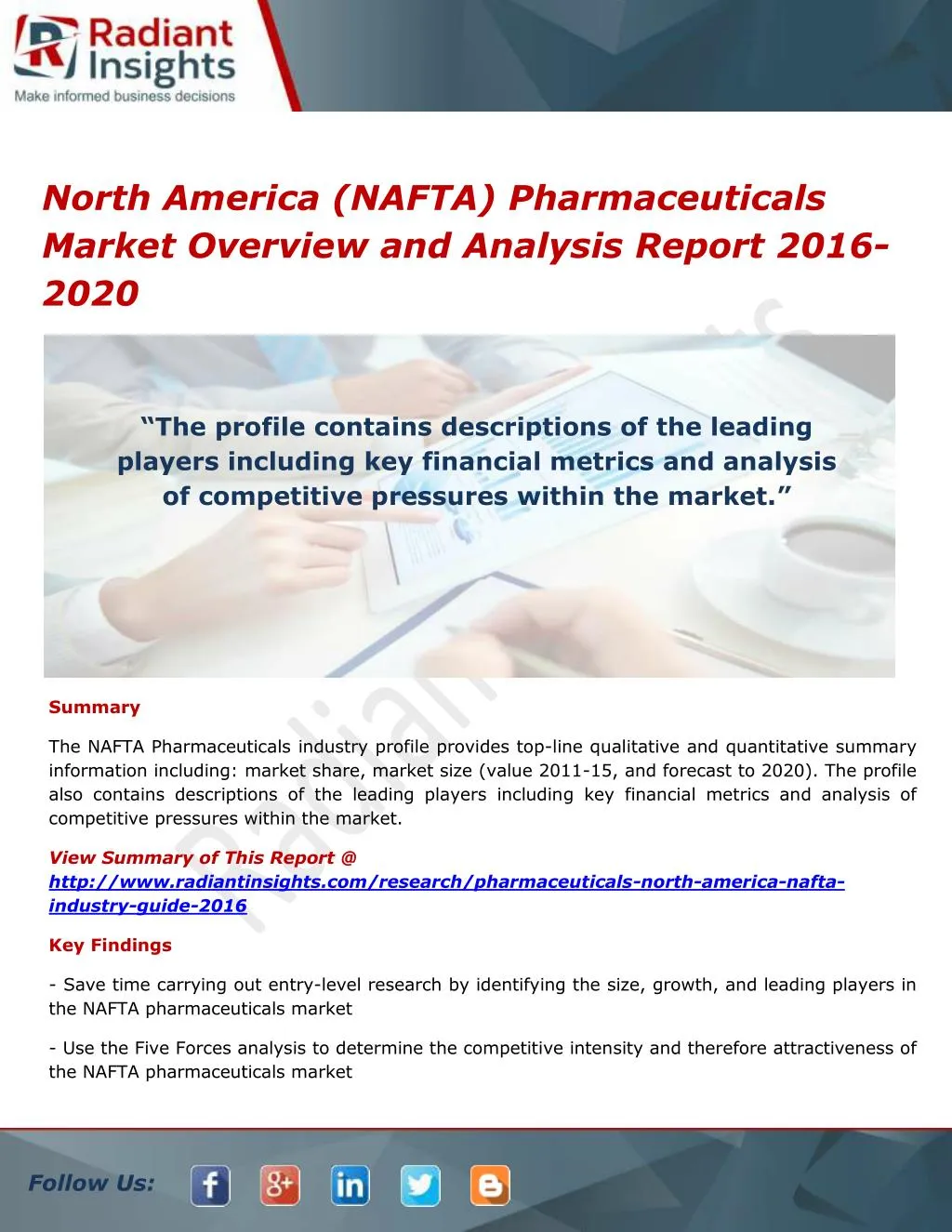 north america nafta pharmaceuticals market