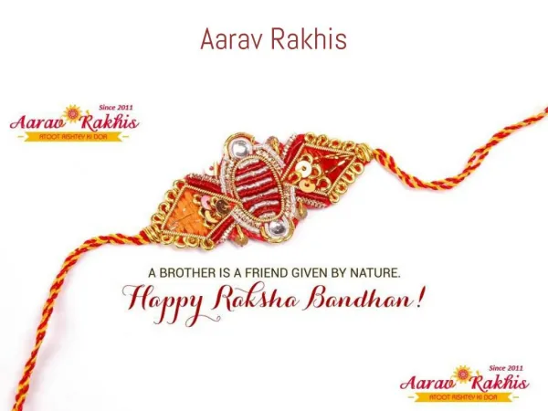 Send Online Rakhi For Brother Worldwide