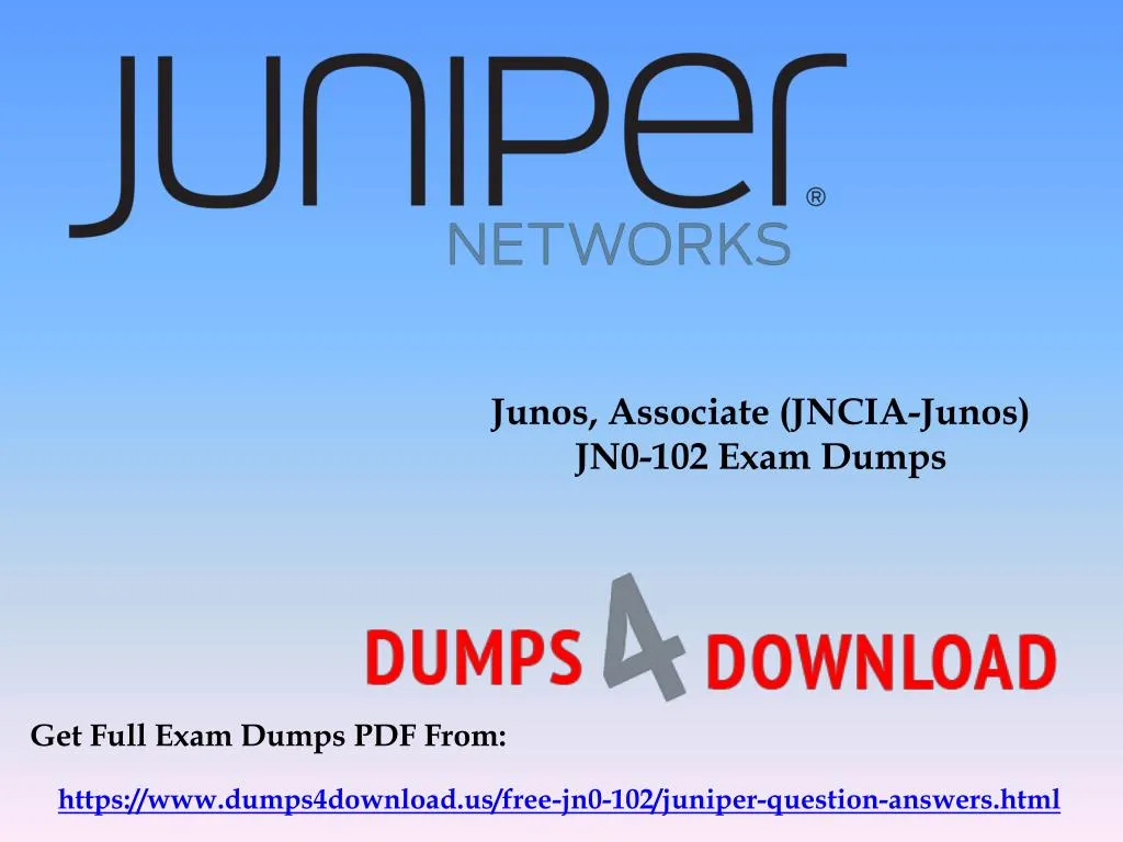 junos associate jncia junos jn0 102 exam dumps