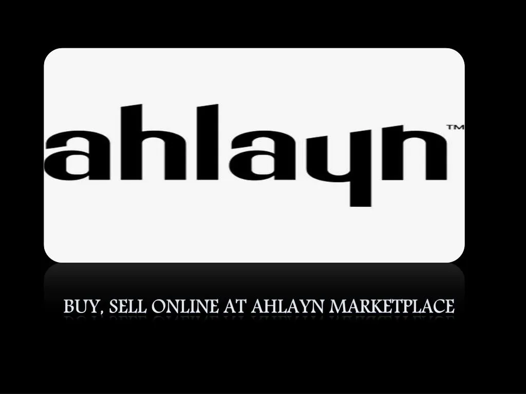 buy sell online at ahlayn marketplace