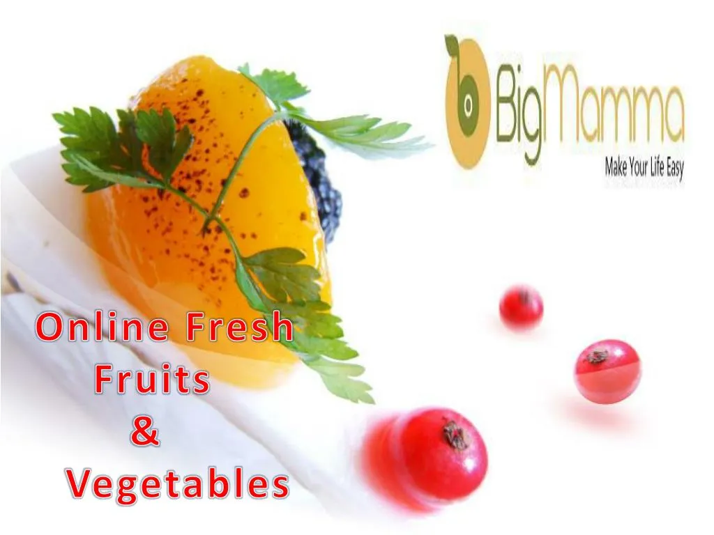 online fresh fruits vegetables