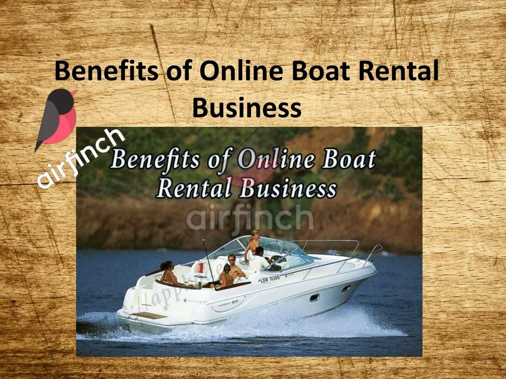 benefits of online boat rental business