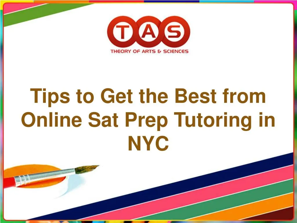 tips to get the best from online sat prep