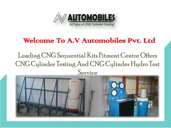 CNG Cylinder Hydro Testing Service In Delhi